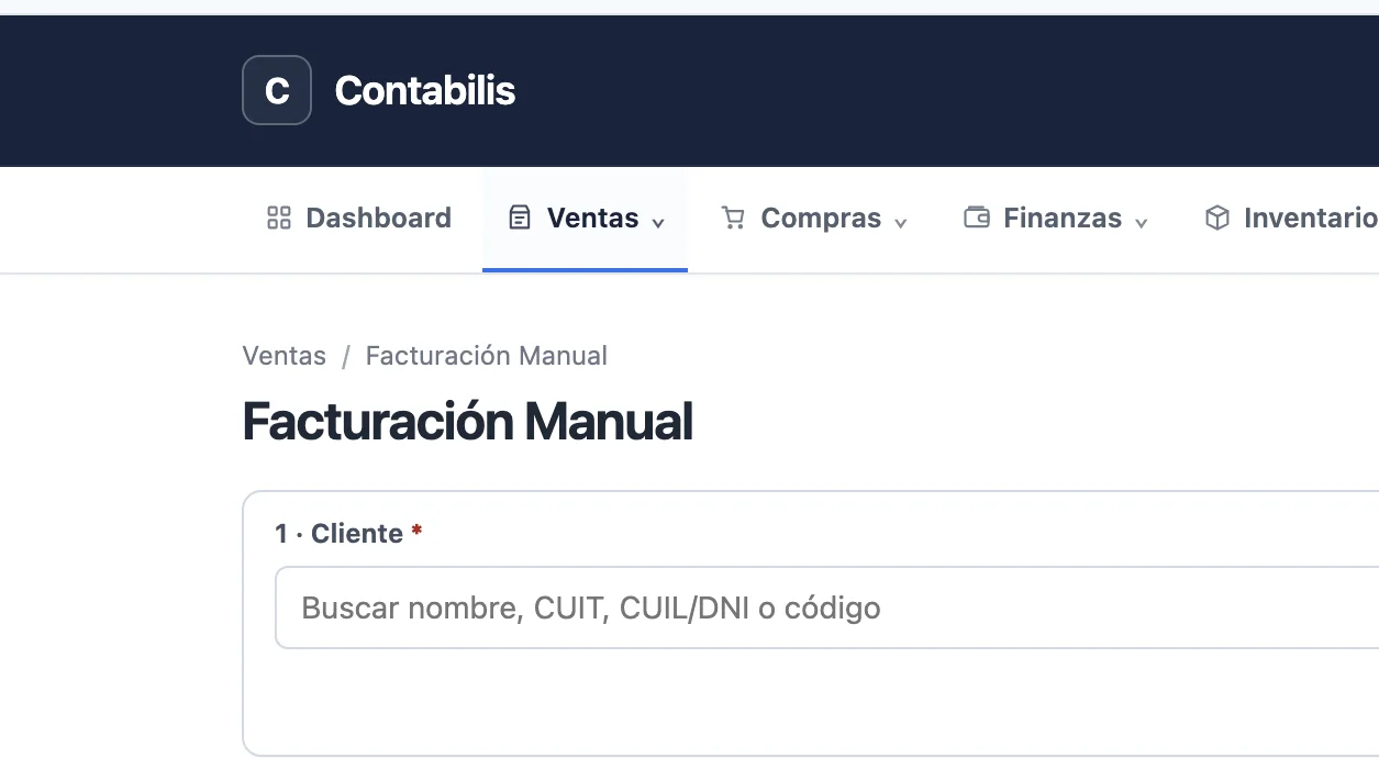 Configuración e integración de facturación electrónica ARCA en CONTABILIS